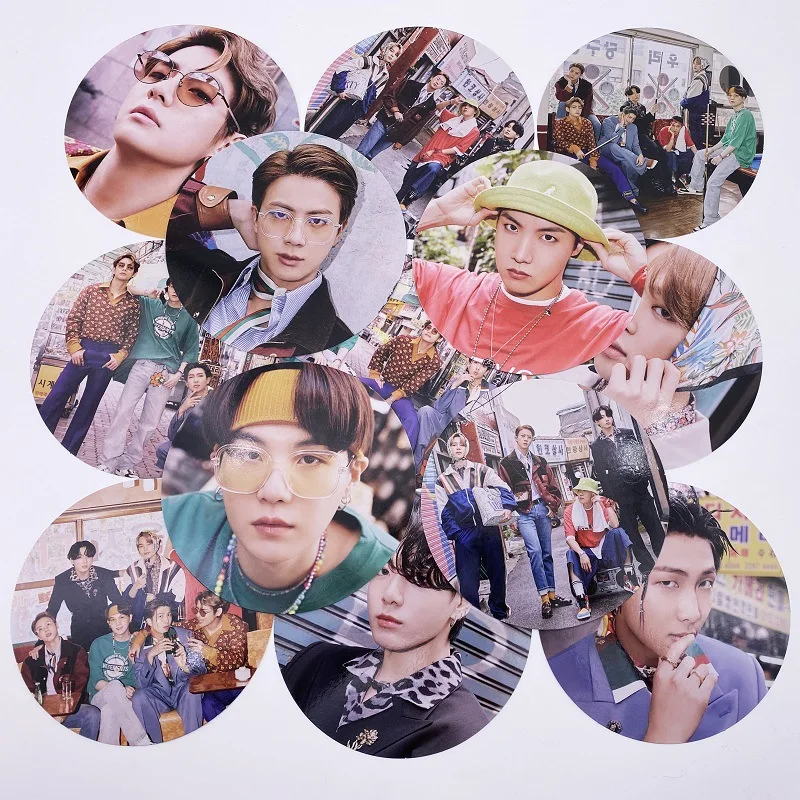 Альбом для фотографий с KPOP-звездами Bangtan Boys коллекция самостоятельные ломо-карты