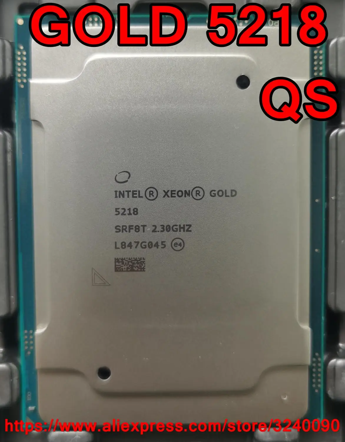 Процессор Intel Xeon GOLD 5218 QS версия Gold5218 22 Мб кэш-памяти 2 30 ГГц 16 ядер 125 Вт процессор