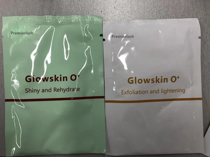 Коллаген Омоложение кожи и осветление Glowskin O+ гель для ухода за кожей и пузырьковый продукт Glowskin O+ набор зеленый и белый