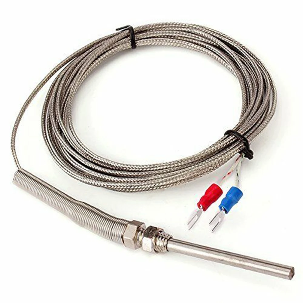 

1 Set K-Type High Temperature -100~1250 Degree Thermocouple 50mm Probe Sensor Durable K Type Thermocouple Controllers