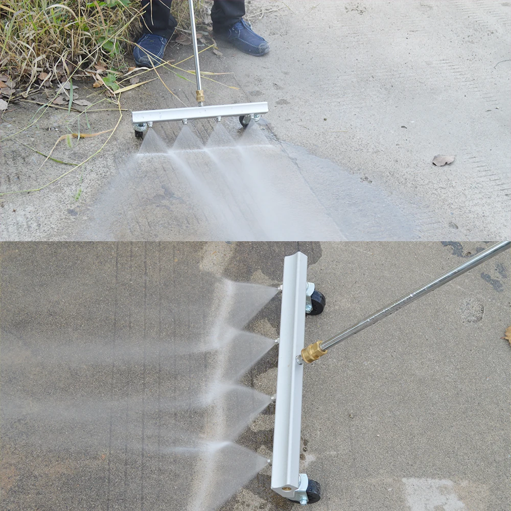 

Pressure Washer Aluminum Water Broom Ground Cleaning Pressure Washer Accessory Jet Washer Water Cleaning Surface Cleaner
