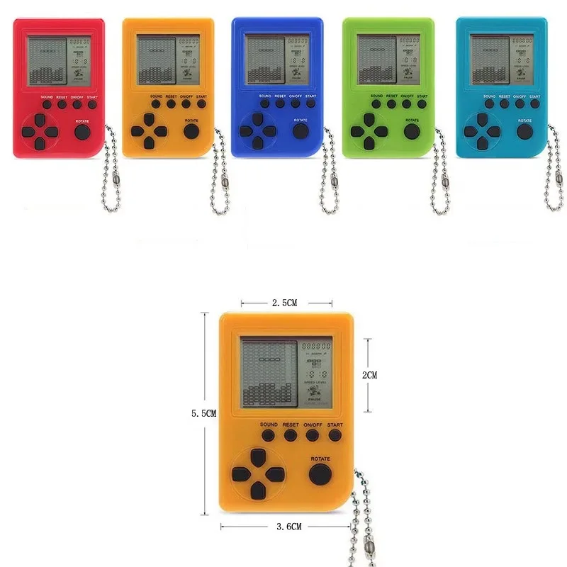Новый мини игровая видеоприставка Классическая игра тетрис электронный