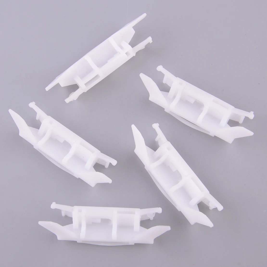 

5pcs Roof Drip Trim Moulding Holder Clip Plastic White Fit For Honda Accord Civic Acura TL TSX 91572SDAA01 91572-SDA-A01