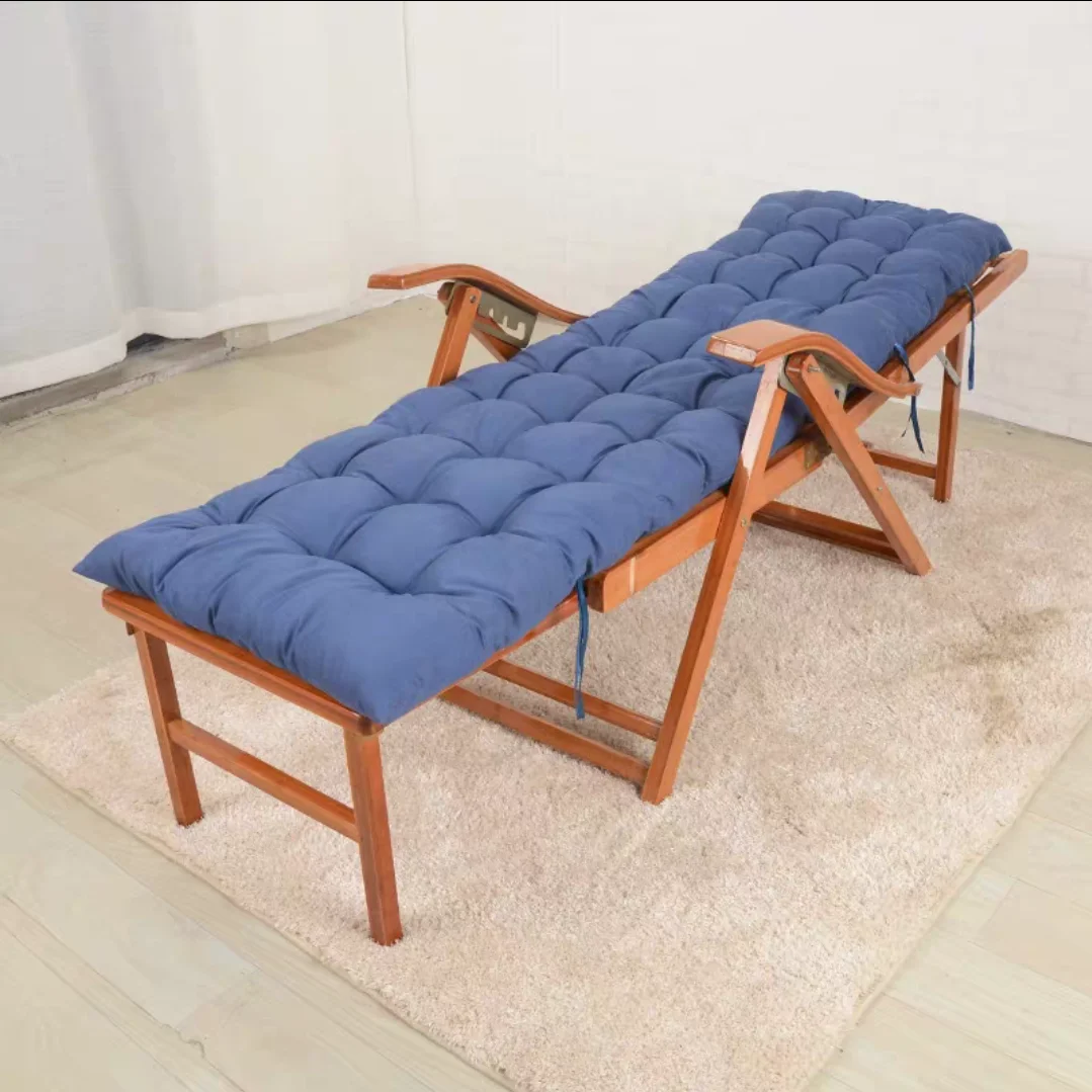 Складной стул бамбуковый лежак Офисная кровать для ланча многофункциональное