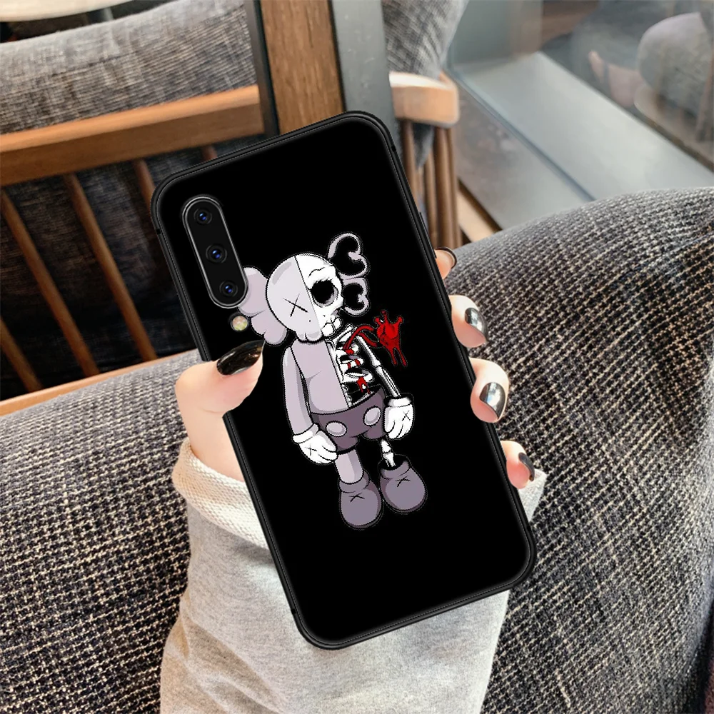 

Kaw Fashion Cartoon Trend Brand Phone Case Cover For Samsung Galaxy A10 A11 A20 E A21 A30 A40 A41 A50 A51 A70 A71 A81 S black