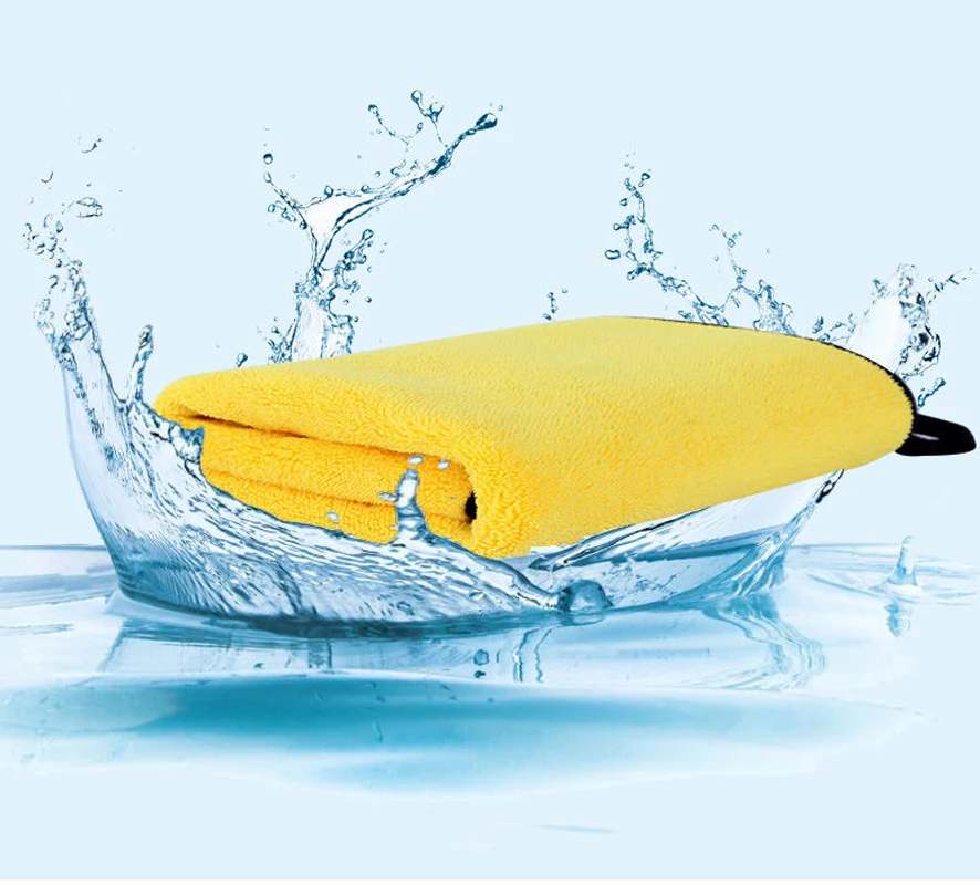 Полотенце из микрофибры для мытья автомобиля 2 шт. 30 х30/60 см