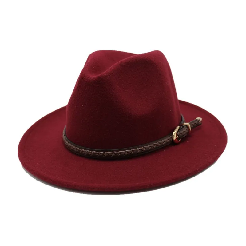 OZyc осенне-зимняя Мужская Шляпа fedora Классическая sombrero пушистый головной платок Шерстяная кепка солнцезащитный козырек для мальчиков Высокое качество шапки bone