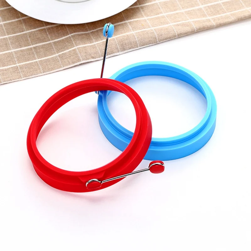 Новые силиконовые жареный яичный блин кольцо омлет форма для жарки яиц в виде