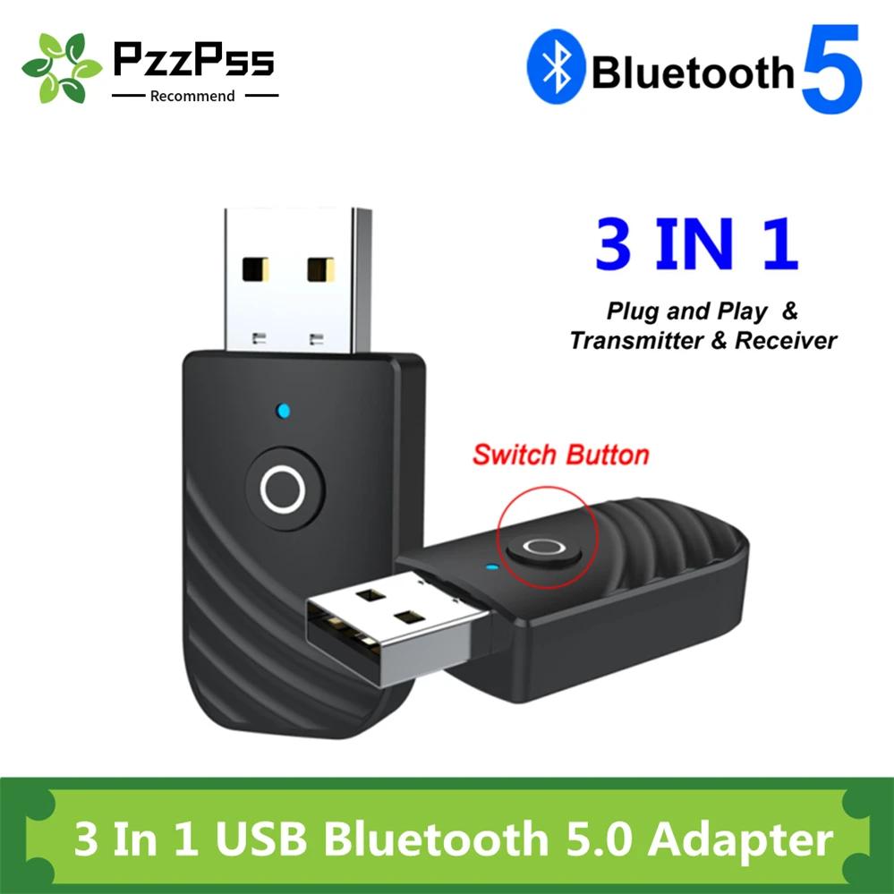 PzzPss включающим в себя гарнитуру блютус и флеш накопитель USB 5 0 адаптер 3 1 аудио