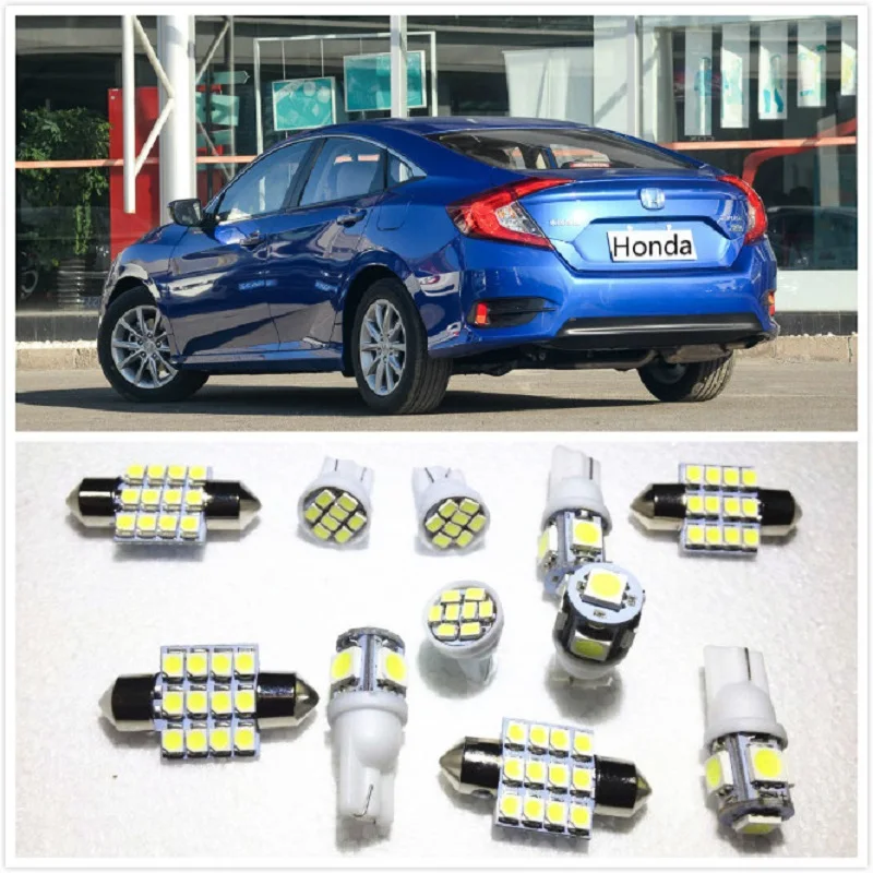 11 компл. белый светодиодный светильник внутренняя упаковка 10 и 31 мм Карта Купол