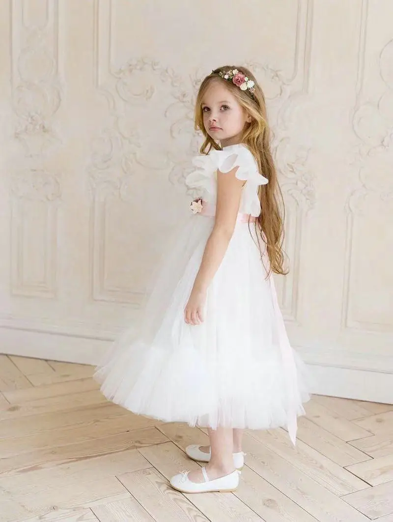 

JO&MI 2020 winter girls new design one-piece dress girls fashion dress