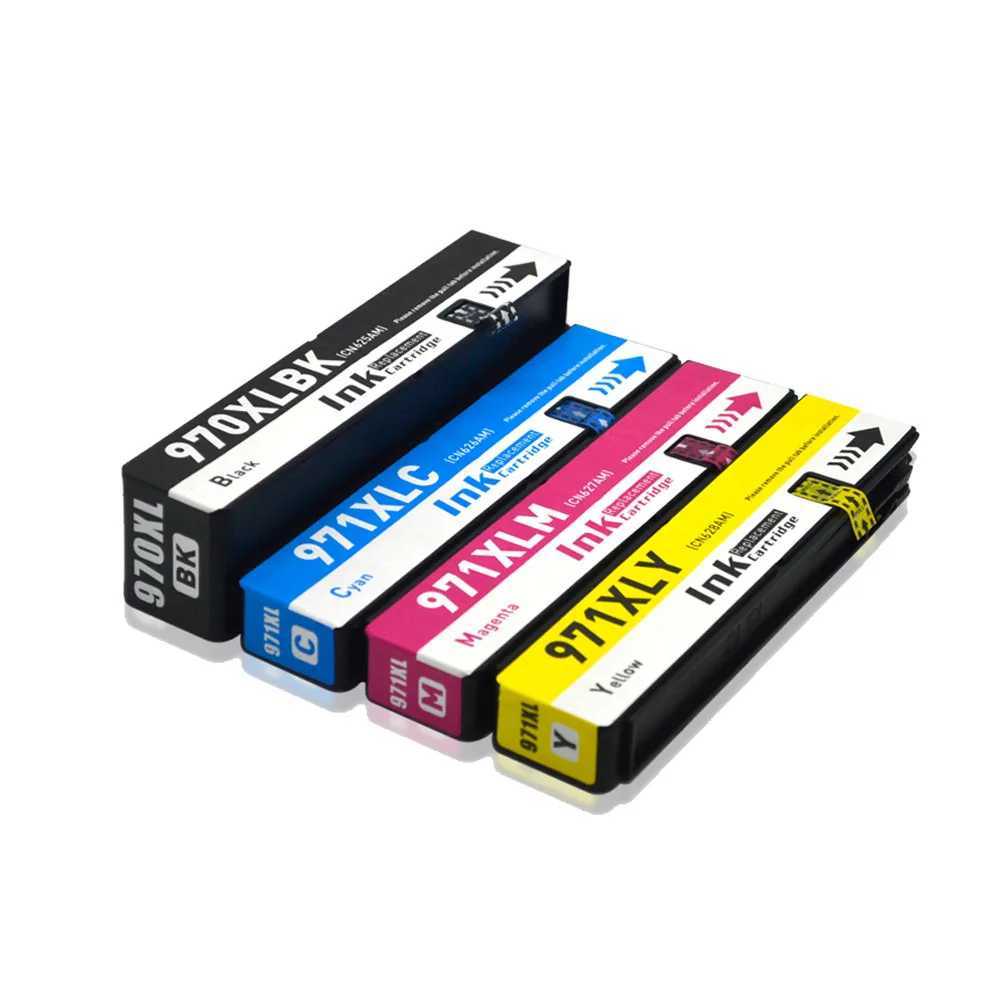 Для HP 970XL 971XL картридж замена для 970 Officejet Pro X451dn X451dw X551 X576dw X476dw X476dn|Чернильные