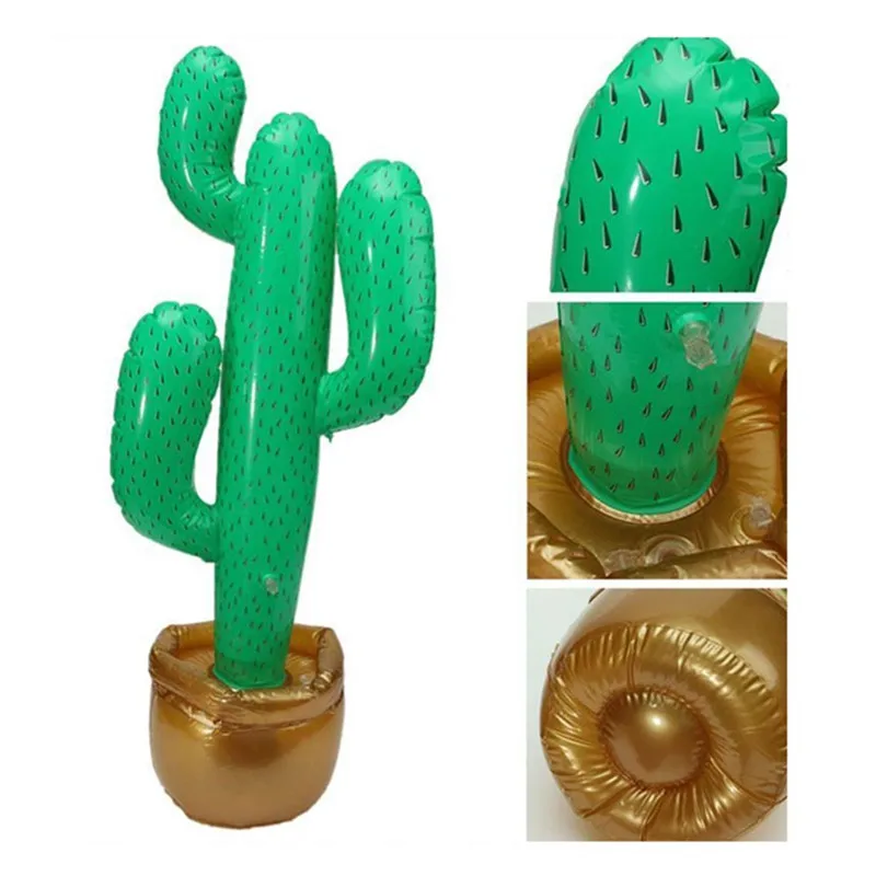 Креативный безопасный Декоративный Надувной кактус реквизит пляжный фон летнее