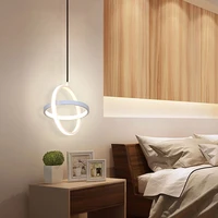 simple led chandelier home lamp for living room bedroom bedside modern pendant light fixture lustre pendant chandelier luminaire