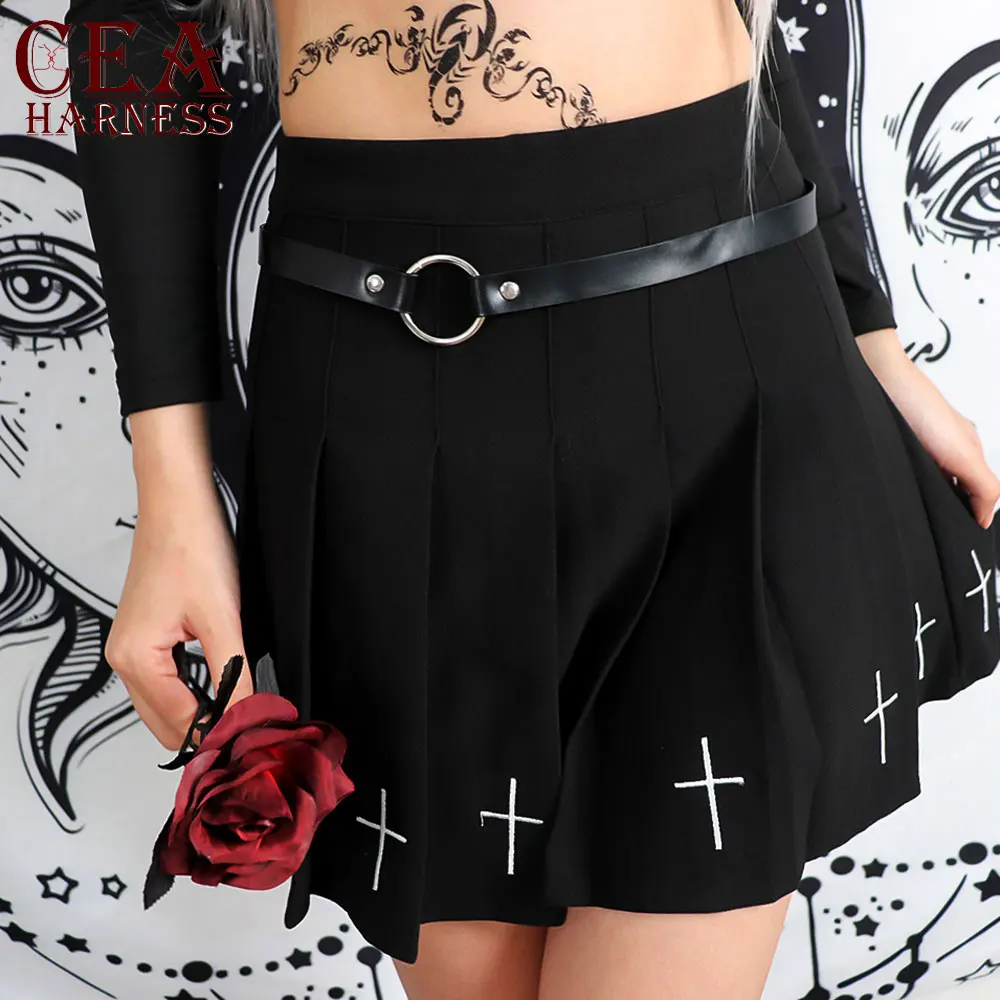 Пояс в стиле Харадзюку для женщин модный кожаный регулируемый пояс на лямках