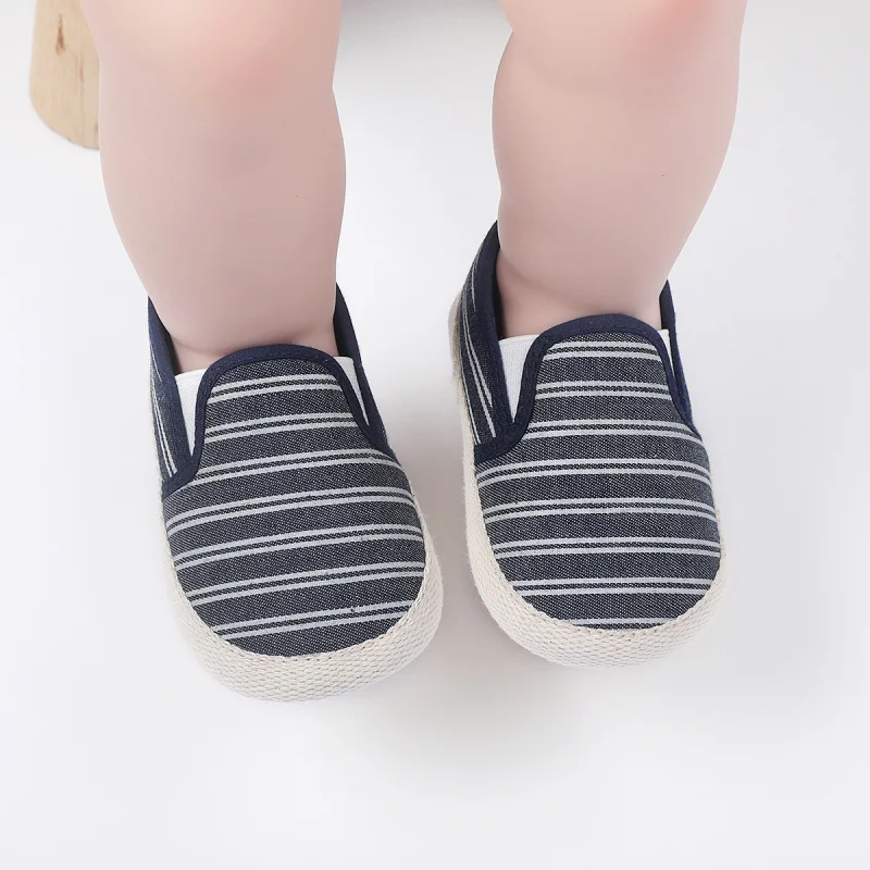 

Новорожденный ребенок милые мальчики девочки холст первые ходунки мягкая подошва обувь девочка обувь малыша обувь для младенца-девочки