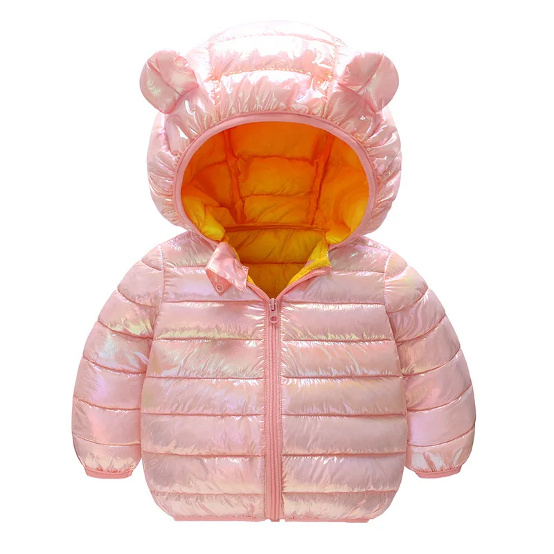 

Kids SnowCoat Boy Winter Warm Down Coats Hooded Girl Fashion Cute New 2021