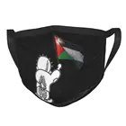 Handala Бесплатная Палестина многоразовые лицевая маска палестинская флаг арабский против дымки маски защитная маска респиратор рот муфельная печь