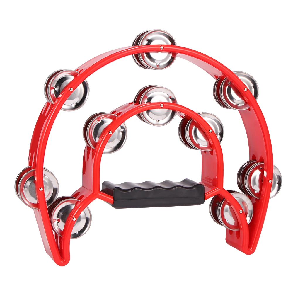 1 шт. колокольчики бубен перкуссия музыкальные инструменты ручной Колокольчик