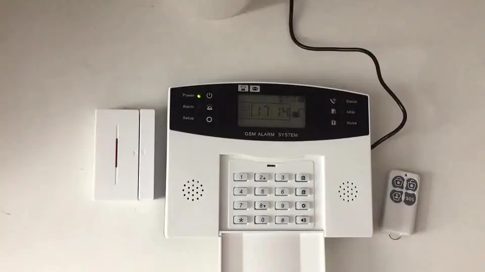 

High quality automatic intelligent voice gsm alarm system work with SIM card