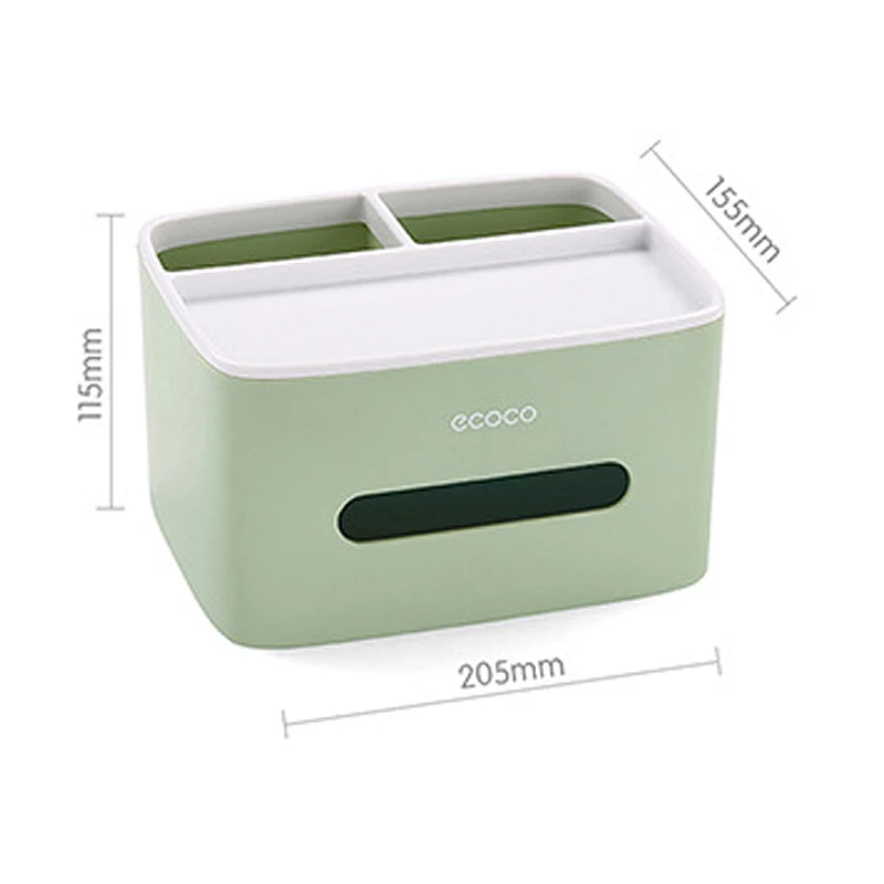 

Tissue Box Plastic Napkin Holder Desktop Storage Household Office Organizer Tissue Box Multifunction Paper Holder For Napkins