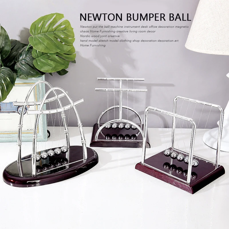 1 шт Новинка Колыбель Настольная декоративная металлическая панель маятник