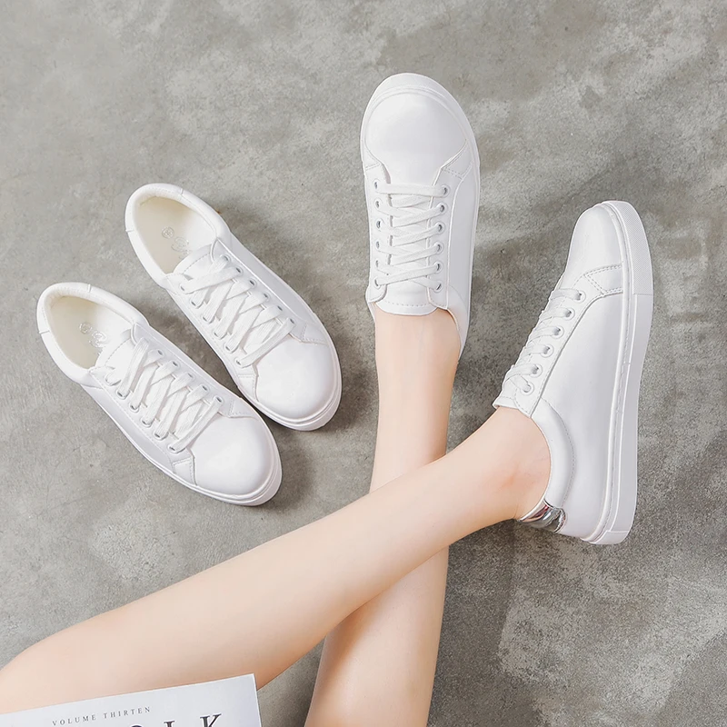 Женская обувь классические белые туфли Повседневная Тканевая женские в