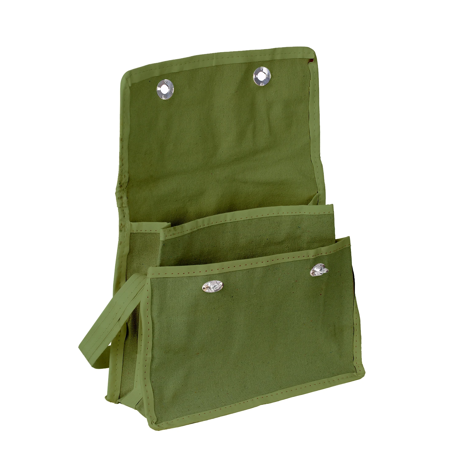 Холщовый Рюкзак для инструментов зелёный/белый ранец органайзер столярных работ