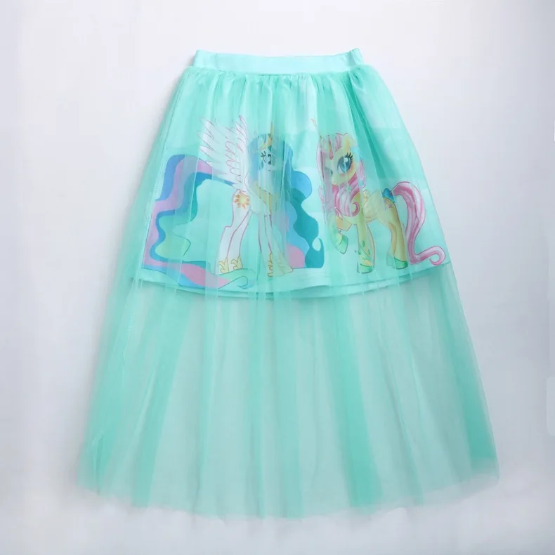 Юбка для маленьких девочек Повседневная сетчатая юбка пачка принцессы с