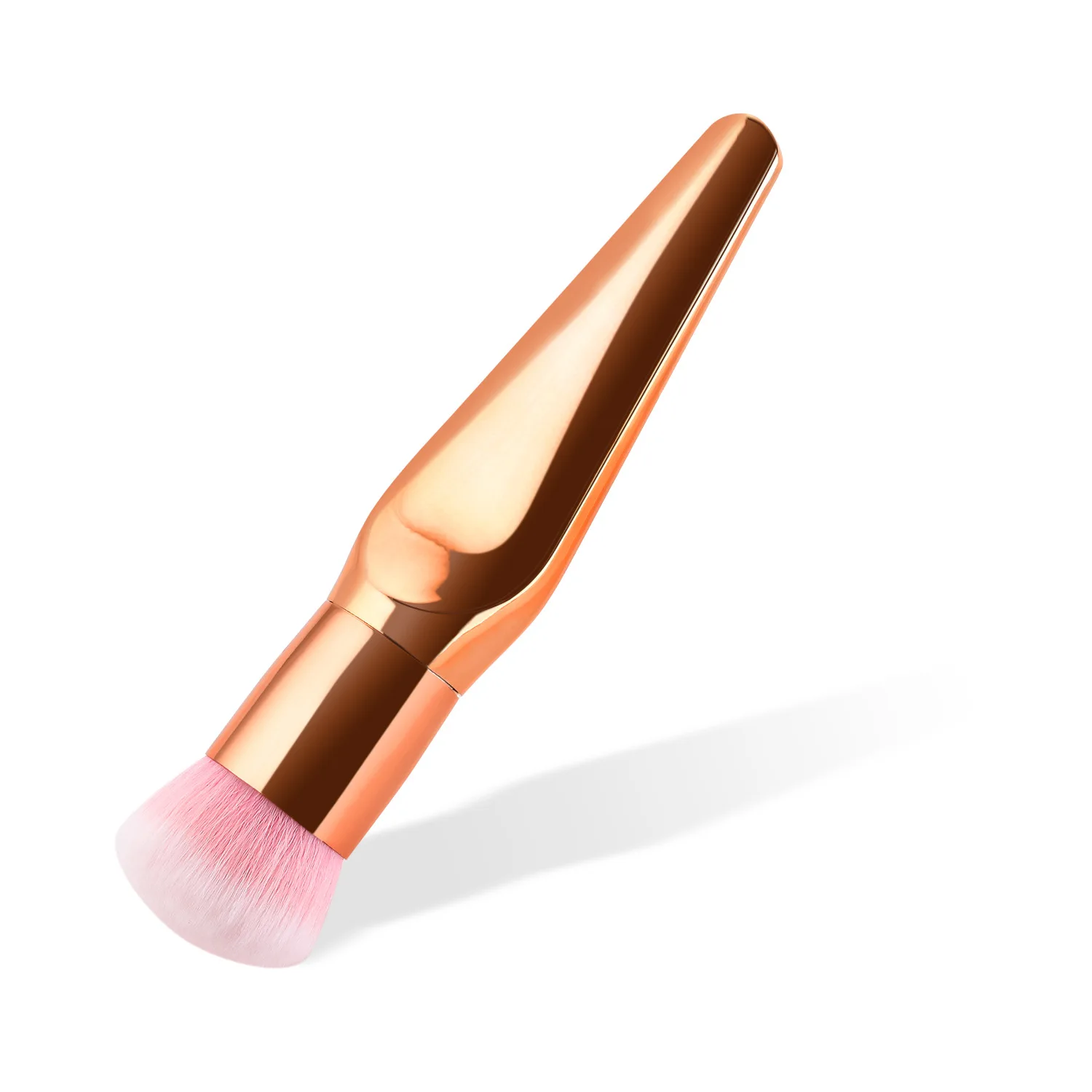 rose-gold BBL 1 шт. большая роскошная розовая Золотая кисть для основы идеально подходит для BB/CC крем жидкие Reals быстрая Кисть для макияжа Профессиональная Кисть для макияжа - Handle Color: rose-gold