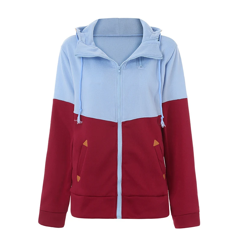 Толстовка женская оверсайз с капюшоном свитшот длинным рукавом пальто на молнии