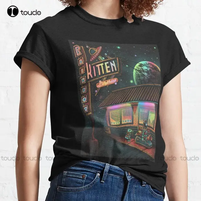 New Good Music Rainbow Kitten Surprise Band Classic T-Shirt Cotton Tee Shirt sexy shirts Custom aldult Teen unisex