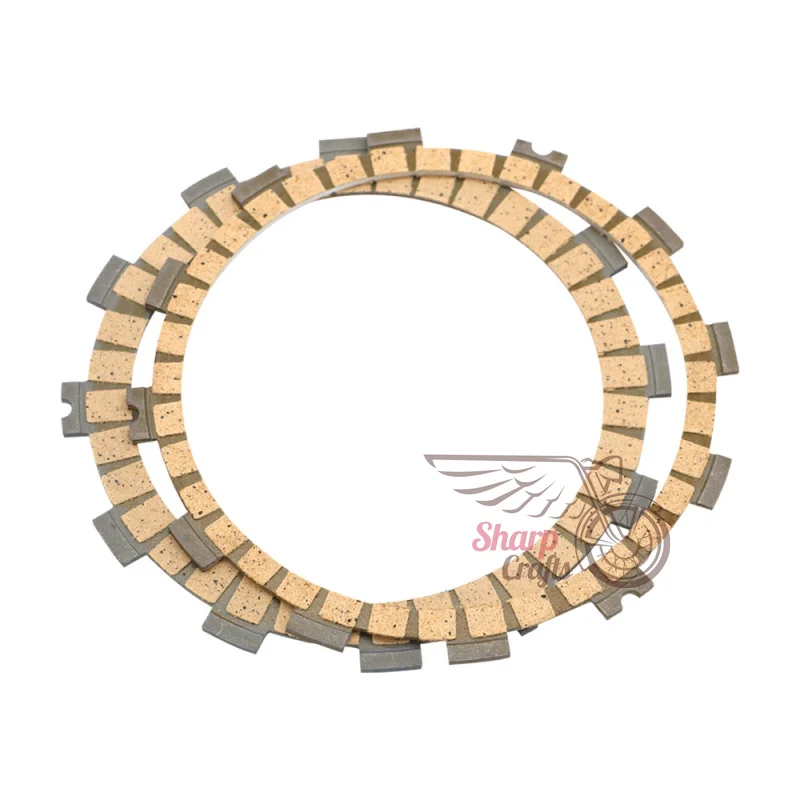 Мотоциклетные 8x карбоновые фрикционные пластины сцепления для двигателя