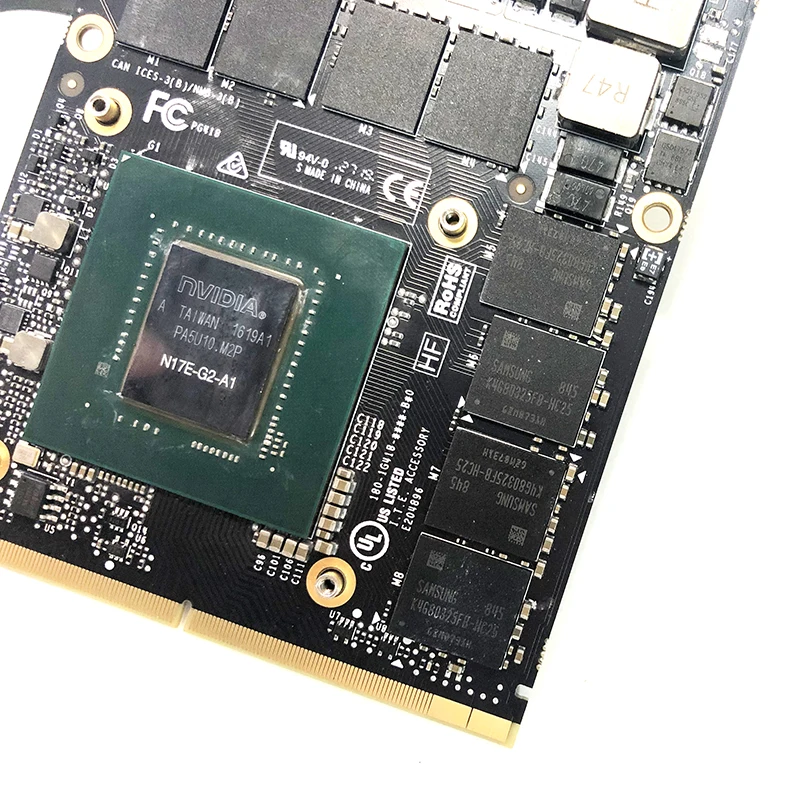 Новая видеокарта GTX1070M для nVIDIA GTX 1070M 8 ГБ DDR5 графическая карта Dell Alienware 18 M18X R2 R3 R4 /HP