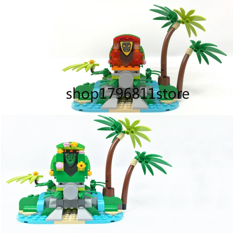 10663 322 шт. Vaiana's Ocean Voyage Строительные блоки Кирпич детские развивающие игрушки