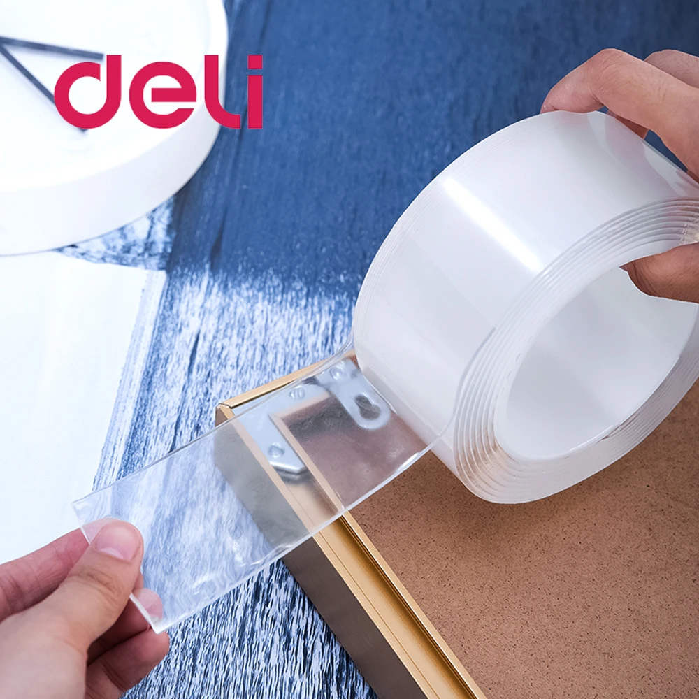 1 шт. нано клейкая двухсторонняя прозрачная пластиковая всасывающая наклейка