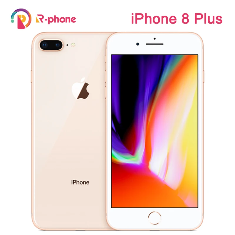 Оригинальный телефон Apple iPhone 8 Plus б/у 99% новый 3 ГБ ОЗУ 64/256 Гб ПЗУ шестиядерный iOS 12