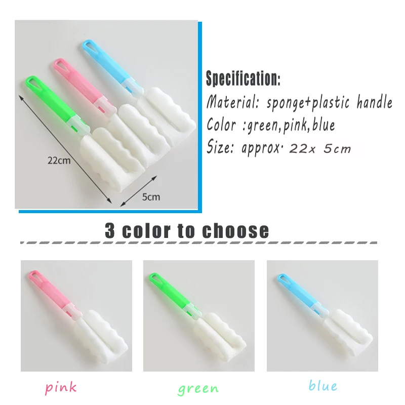 Щетка для чистки бутылок с длинной ручкой кухонный инструмент мытья горшков кофе