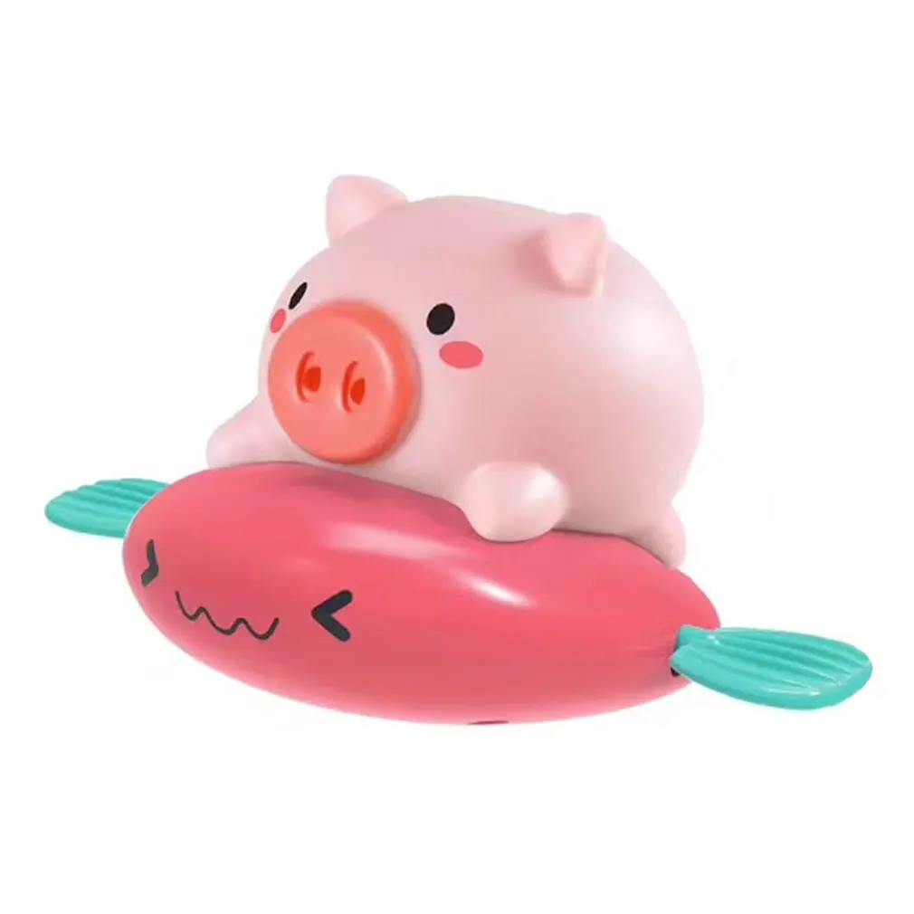 Детская игрушка для купания заводная маленький поплавок и игра в пузыри ванны