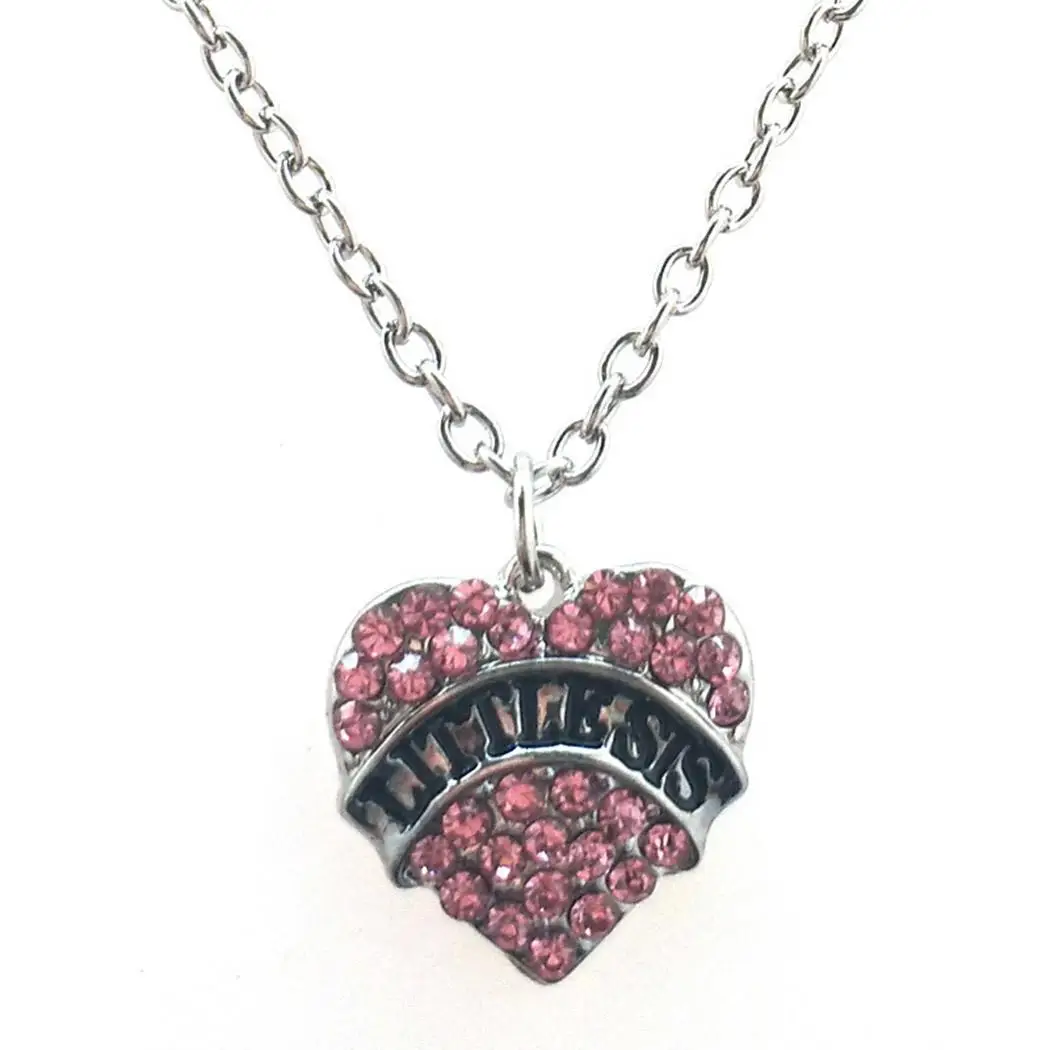 Новое модное женское ожерелье с подвеской в форме сердца СемьЯ Очаровательная