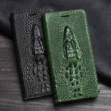 Genuine Leather Flip Phone Case For Meizu18 18s pro 16X 16th 16T 16S 16XS 17 Pro 7 Plus X8 Cover Cowhide Dragon Head Wallet Bag