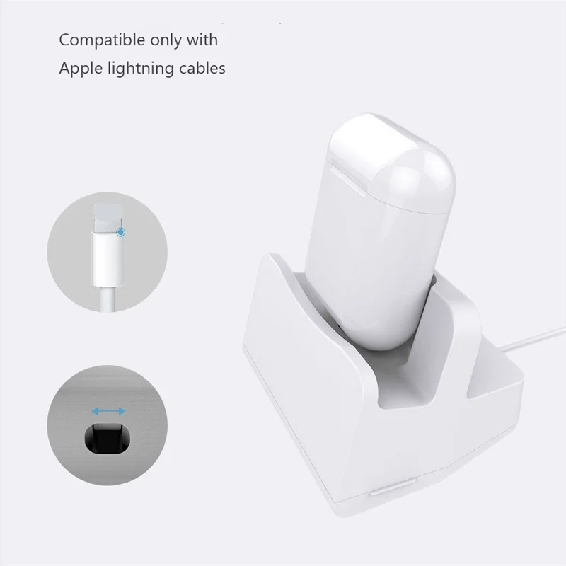 Фото For Apple Airpods Charging Stand Station Dock Mount for Aplle IPhone 11 12 13 Pro Max Air Pods Desk Phone Charger Holder Socket Мобильные For Apple Airpods Charging Stand Station Dock Mount for Aplle IPhone 11 12 13 Pro Max Air Pods Desk Phone Charger Holder Socket Мобильные