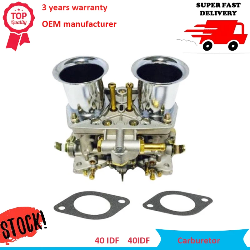 

Carb Carburetor Engine 2 Barrel For WEBER 40 IDF Bug Transporter With Air Horn Carby 40IDF