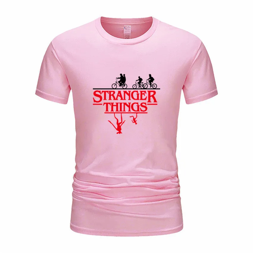 TM39 Pink Модные лица странные вещи с капюшоном мужские/женские толстовки и толстовки на осень с хип хоп зимняя мужская толстовка с капюшоном бренд - Цвет: TM39 Pink