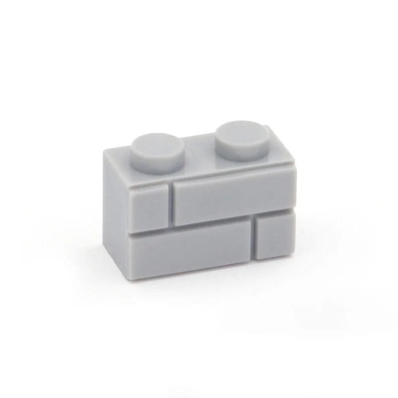

100pcs Building Block 1x2 Wall Bricks Assembles Particles diy Bricks Educational Creative Children Toys Compatible With Brands