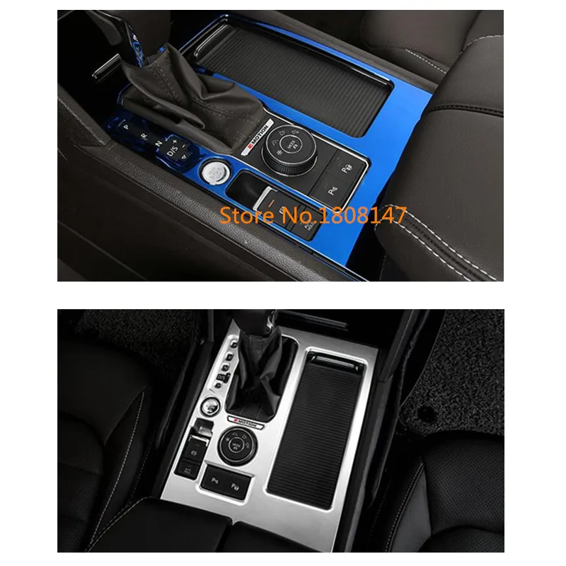 

Car Middle Shift Stall Paddle Cup Switch Button Frame Lamp Trim Armrest For VW Volkswagen Teramont Atlas 2017 2018 2019 2020