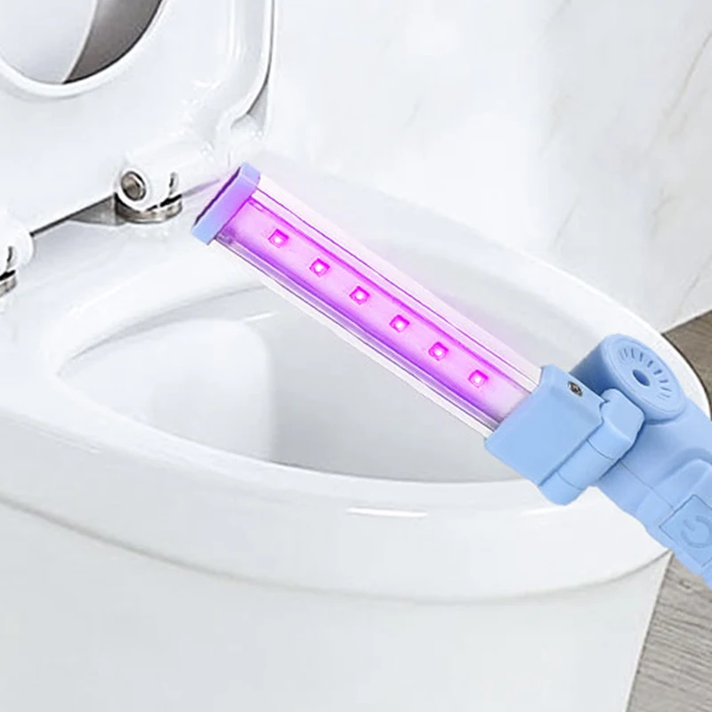 

UV Light LED Ultraviolet Lamp Portable Handheld USB Charging for Home Toilets Cleaning SGA998