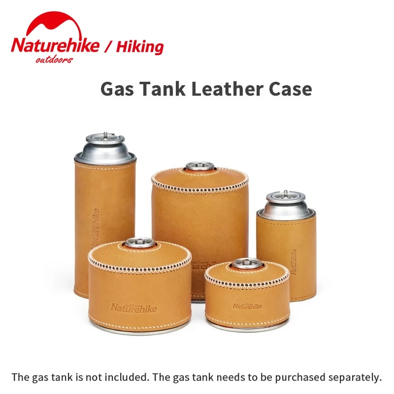 

Naturehike Camping Gas Tank Leather Case Gas Tank Outdoor Camping Flat Gas Tank Long Gas Tank Multi-Specification Leather Cover