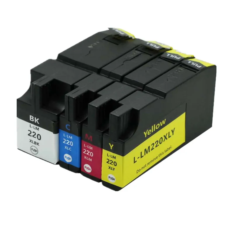 4PK чернильные картриджи совместимые с Lexmark220 220xl OfficeEdge Pro4000c Pro4000 Pro5500 Pro5500t для