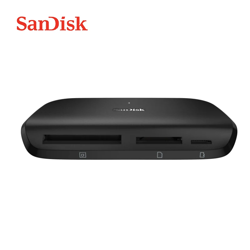 

SanDisk SDDR489 Memory Card Reader Imagemate Pro USB 3.0 Multi-Card Reader for SD SDHC SDXC microSDHC microSDXC UDMA7 CF Card